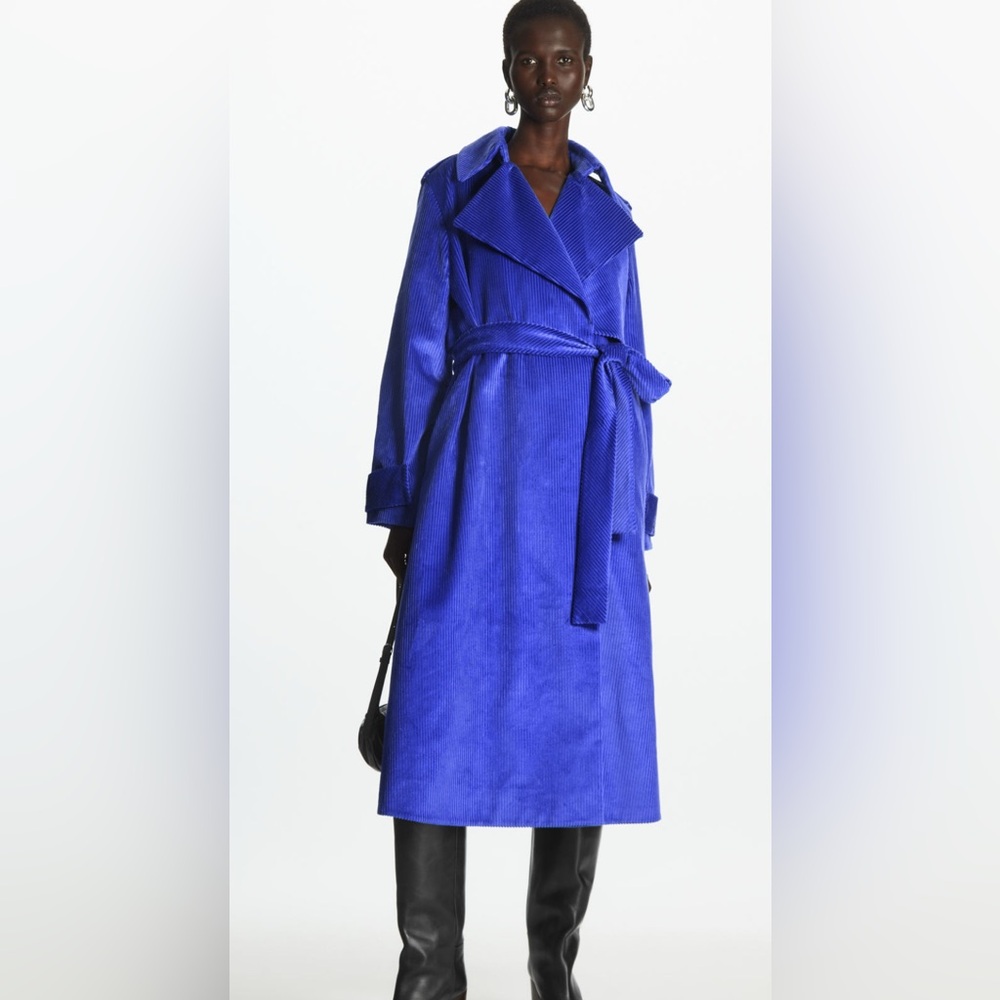 COS Royal Blue Corduroy Jacket